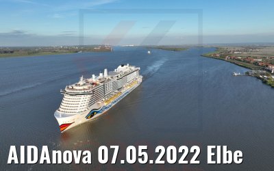 AIDAnova 07.05.2022 Elbe