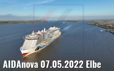 AIDAnova 07.05.2022 Elbe