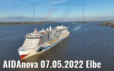 AIDAnova 07.05.2022 Elbe