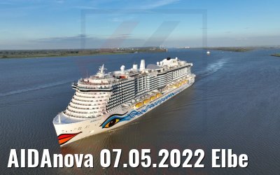 AIDAnova 07.05.2022 Elbe