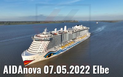 AIDAnova 07.05.2022 Elbe