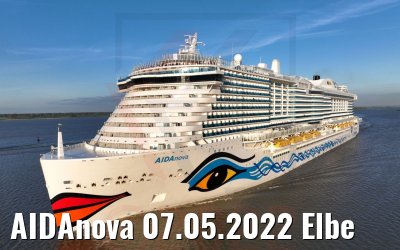AIDAnova 07.05.2022 Elbe