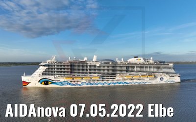 AIDAnova 07.05.2022 Elbe