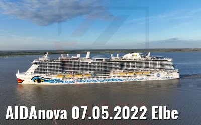AIDAnova 07.05.2022 Elbe
