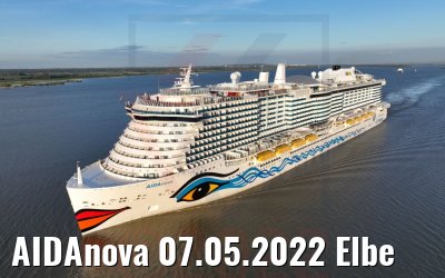 AIDAnova 07.05.2022 Elbe