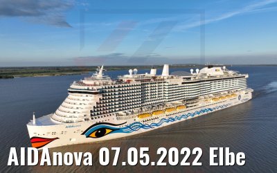 AIDAnova 07.05.2022 Elbe