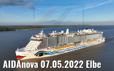 AIDAnova 07.05.2022 Elbe