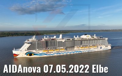 AIDAnova 07.05.2022 Elbe