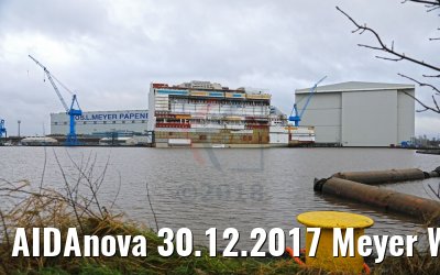 AIDAnova 30.12.2017 Meyer Werft