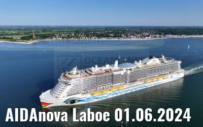 AIDAnova Laboe 01.06.2024
