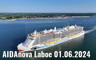 AIDAnova Laboe 01.06.2024
