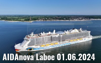 AIDAnova Laboe 01.06.2024