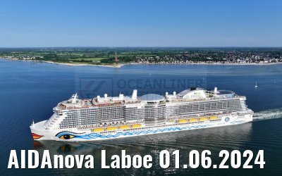 AIDAnova Laboe 01.06.2024