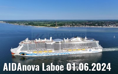 AIDAnova Laboe 01.06.2024