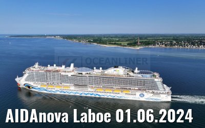 AIDAnova Laboe 01.06.2024