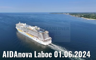 AIDAnova Laboe 01.06.2024