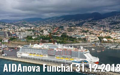 AIDAnova Funchal 31.12.2018