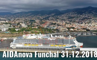 AIDAnova Funchal 31.12.2018