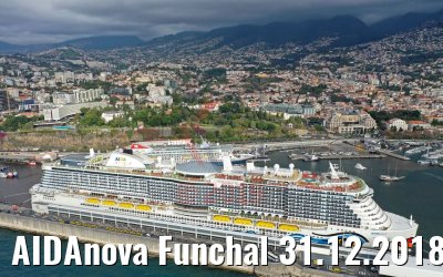 AIDAnova Funchal 31.12.2018
