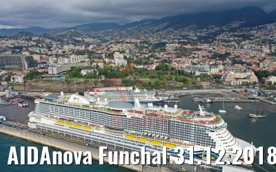 AIDAnova Funchal 31.12.2018