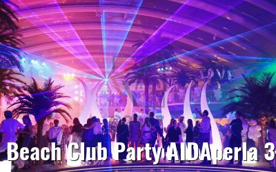 Beach Club Party AIDAperla 30.05.2017