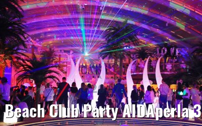 Beach Club Party AIDAperla 30.05.2017