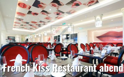 French Kiss Restaurant abends AIDAperla