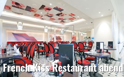 French Kiss Restaurant abends AIDAperla