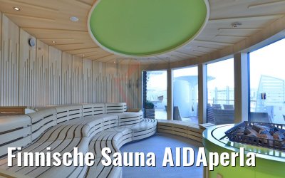 Finnische Sauna AIDAperla