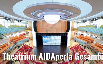 Theatrium AIDAperla Gesamtübersicht