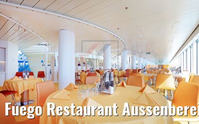 Fuego Restaurant Aussenbereich AIDAperla