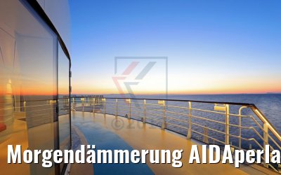 Morgendämmerung AIDAperla