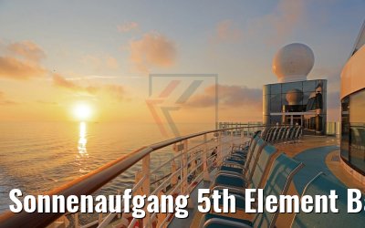 Sonnenaufgang 5th Element Bar AIDAperla