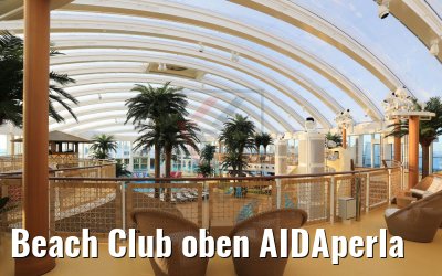 Beach Club oben AIDAperla
