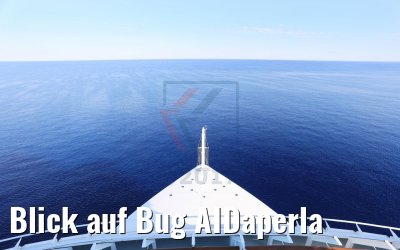Blick auf Bug AIDaperla