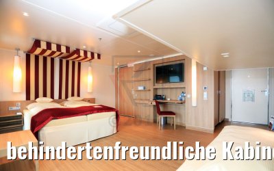 behindertenfreundliche Kabine 5180 mit Veranda AIDAperla