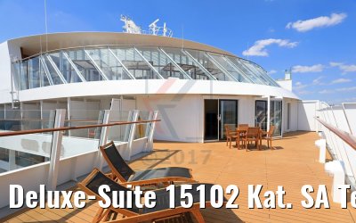 Deluxe-Suite 15102 Kat. SA Terrasse AIDAperla