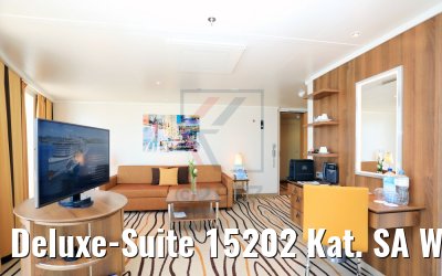 Deluxe-Suite 15202 Kat. SA Wohnraum AIDAperla