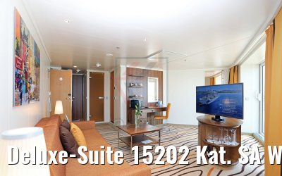 Deluxe-Suite 15202 Kat. SA Wohnraum AIDAperla