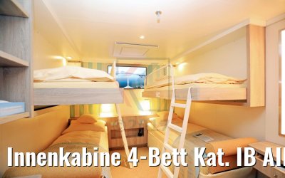 Innenkabine 4-Bett Kat. IB AIDAperla