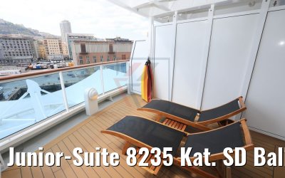 Junior-Suite 8235 Kat. SD Balkon AIDAperla