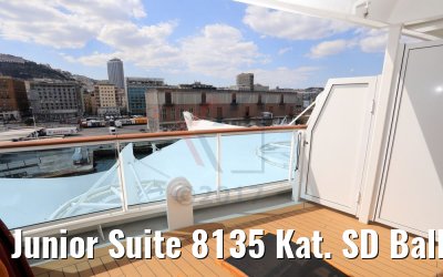 Junior Suite 8135 Kat. SD Balkon AIDAperla