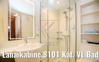 Lanaikabine 8101 Kat. VL Bad AIDAperla