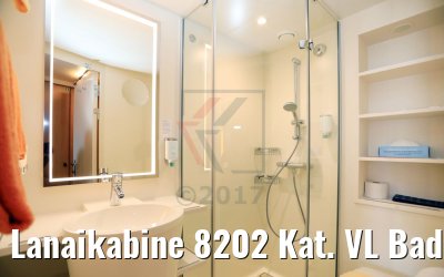 Lanaikabine 8202 Kat. VL Bad AIDAperla