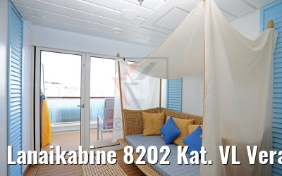 Lanaikabine 8202 Kat. VL Veranda AIDAperla