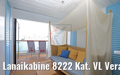 Lanaikabine 8222 Kat. VL Veranda AIDAperla