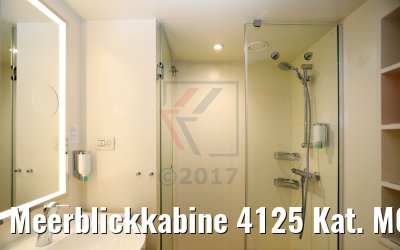 Meerblickkabine 4125 Kat. MC, MD Bad AIDAperla