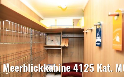 Meerblickkabine 4125 Kat. MC, MD begehbarer Kleiderschrank AIDAperla