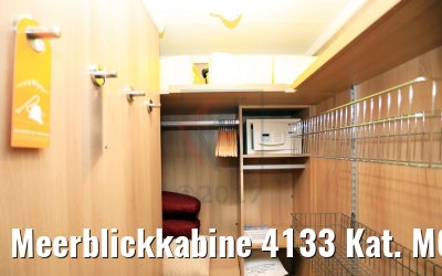 Meerblickkabine 4133 Kat. MC, MD begehbarer Kleiderschrank AIDAperla