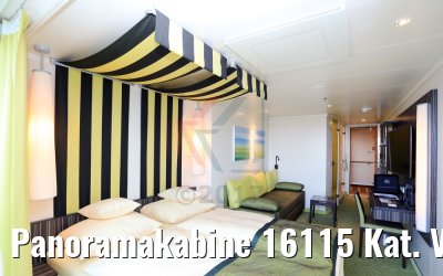 Panoramakabine 16115 Kat. VP AIDAperla